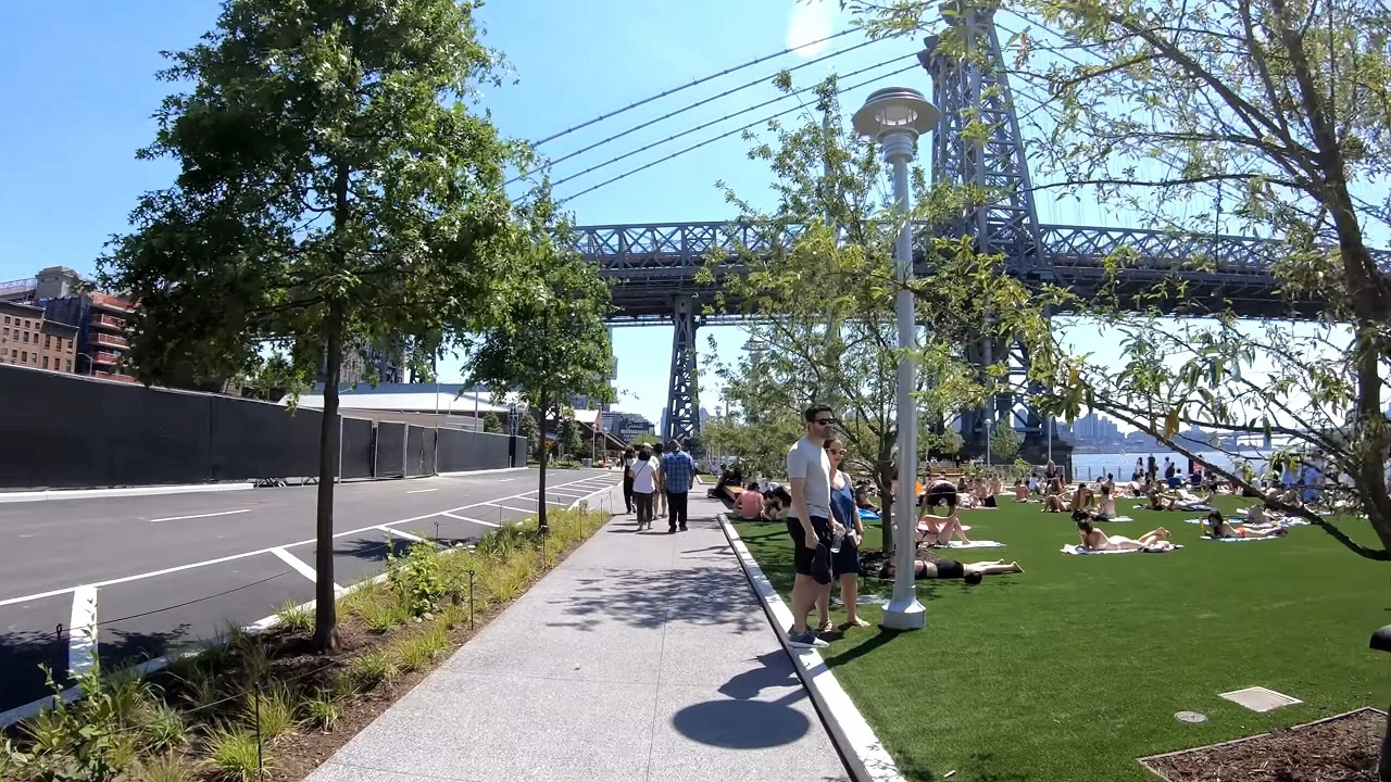 Domino Park in Brooklyn