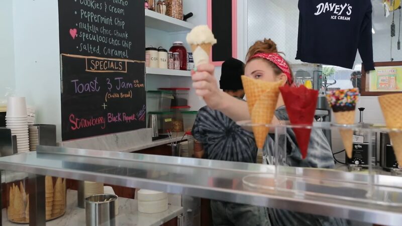 Davey’s Ice Cream in Brooklyn