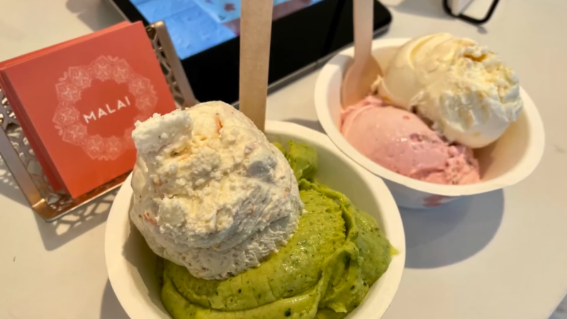 Malai Ice Cream Shop in Brooklyn