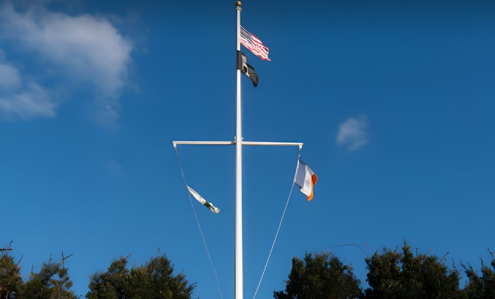 Old Glory Lookout monument in Bay Ridge