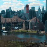 Panoramic view of the New York City skyline