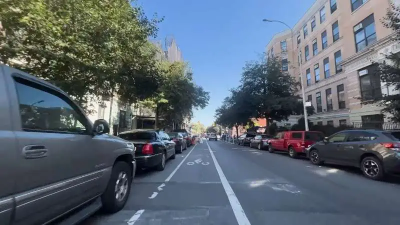 A bike ride through Classon Ave, Brooklyn