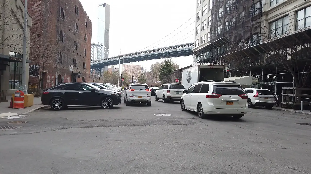 Down Under the Manhattan Bridge Overpass